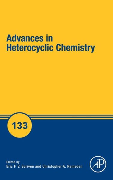 Cover for Advances in Heterocyclic Chemistry (Hardcover Book) (2021)