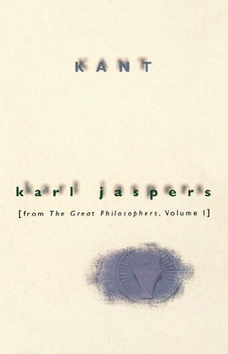 Cover for Karl Jaspers · Kant: from the Great Philosophers, Volume 1 (Paperback Bog) [Reprint edition] (1966)