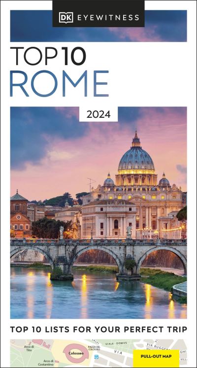 Cover for DK Eyewitness · DK Eyewitness Top 10 Rome - Pocket Travel Guide (Taschenbuch) (2024)