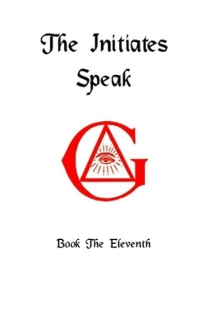 Cover for Darrell Jordan · Initiates Speak XI (Book) (2018)