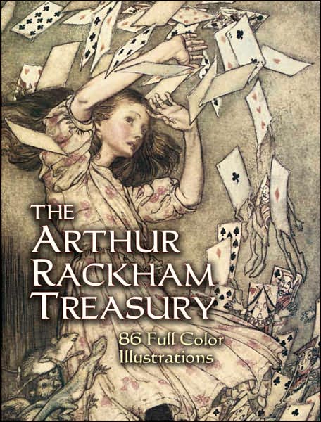 Cover for Arthur Rackham · The Arthur Rackham Treasury - Dover Fine Art, History of Art (Paperback Bog) (2006)