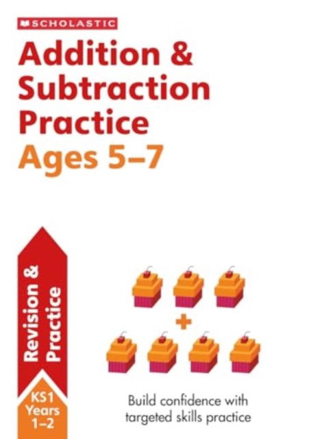 Cover for Paul Hollin · Addition &amp; Subtraction Practice Ages 5-7 - Scholastic Maths Skills (Paperback Book) (2023)