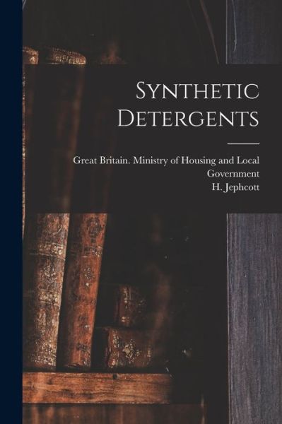 Cover for H Jephcott · Synthetic Detergents (Paperback Book) (2021)