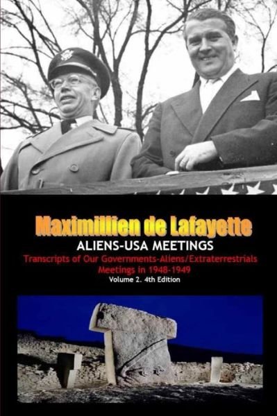 Cover for Maximillien De Lafayette · Aliens-USA Meetings (Bog) (2012)