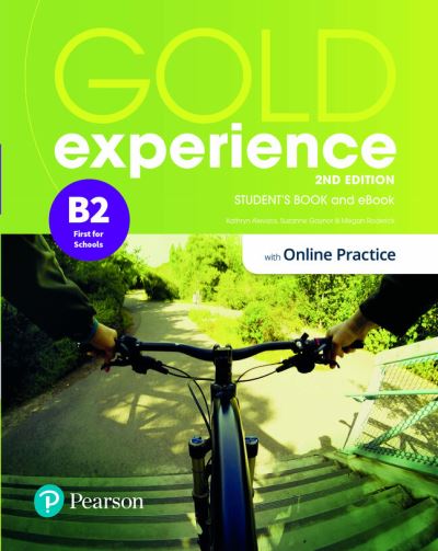 Cover for Gold Experience 2ed B2 Student's Book &amp; eBook with Online Practice (Book) (2021)
