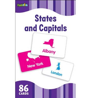 Cover for Flash Kids Editors · States and Capitals - Flash Kids Flash Cards (Flashcards) (2010)