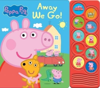 Cover for Pi Kids · Peppa Pig: Away We Go! (Board book) (2021)