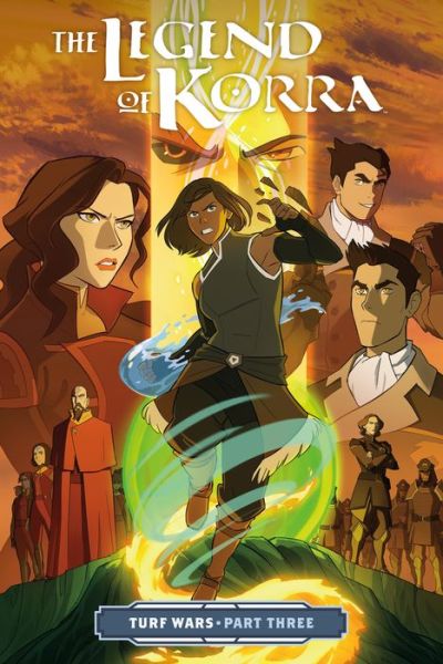 Cover for Michael Dante DiMartino · Legend of Korra, The: Turf Wars Part 3 (Taschenbuch) (2018)