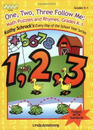 Cover for Linda Armstrong · One, Two, Three, Follow Me: Math Puzzles and Rhymes, Grades K-1 (Paperback Book) (2005)