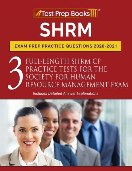 Cover for Test Prep Books · SHRM Exam Prep Practice Questions 2020-2021 (Paperback Book) (2020)