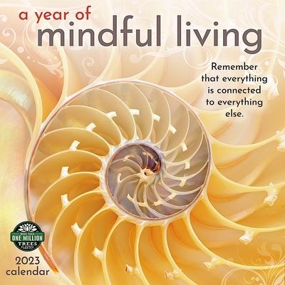 Cover for Amber Lotus Publishing · Year of Mindful Living 2023 Wall Calenda - Square (Calendar) (2022)