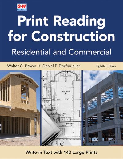 Cover for Walter C Brown · Print Reading for Construction (Paperback Book) (2021)