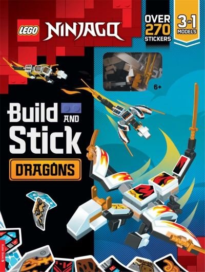 Cover for Lego® · LEGO® NINJAGO® Build and Stick: Dragons - LEGO® Build and Stick Activity Box (Inbunden Bok) (2022)