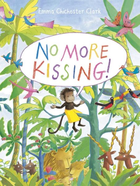 Cover for Emma Chichester Clark · No More Kissing! - Mimi and Momo (Paperback Book) (2018)