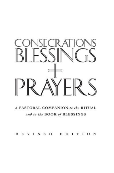 Cover for Sean Finnegan · Consecrations, Blessings and Prayers: New enlarged edition (Hardcover Book) (2018)