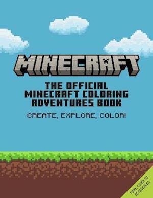 Cover for Titan Books · The Official Minecraft Colouring Adventures Book (Paperback Book) (2022)