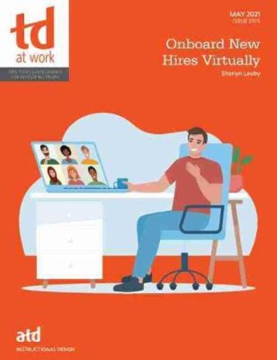 Cover for Sharlyn Lauby · Onboard New Hires Virtually - TD at Work (Paperback Book) (2021)