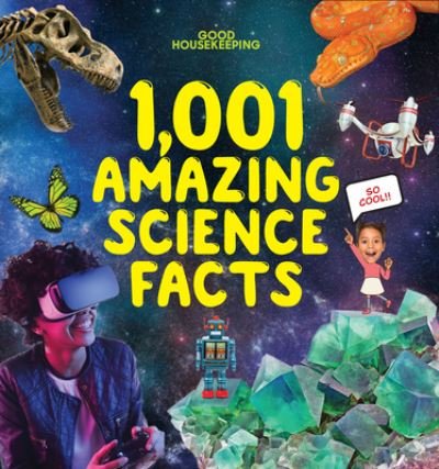 Cover for Good Housekeeping 1,001 Amazing Science Facts (Hardcover Book) (2023)