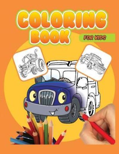 Cover for Kayry Hall · Coloring Book for Kids (Paperback Book) (2017)