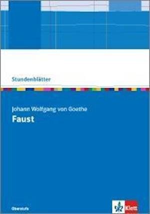 Cover for Goethe · Faust I.Stundenblätter Deutsch (Bog)