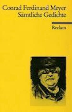 Cover for Conrad Ferdinand Meyer · Reclam UB 09885 Meyer.Sämtl.Gedichte (Bok)