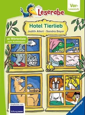 Cover for Judith Allert · Hotel Tierlieb - Leserabe ab Vorschule - Erstlesebuch für Kinder ab 5 Jahren (Gebundenes Buch) (2022)