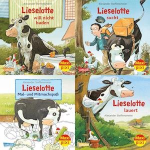 Cover for Alexander Steffensmeier · Maxi-Pixi-Box 98: Neues von Lieselotte (4x5 Exemplare) (Taschenbuch) (2022)
