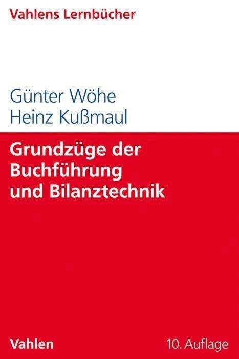 Cover for Wöhe · Grundzüge der Buchführung und Bila (Bog)