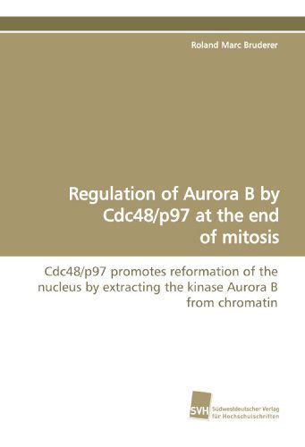 Cover for Roland Marc Bruderer · Regulation of Aurora B by Cdc48/p97 at the End of  Mitosis: Cdc48/p97 Promotes Reformation of the Nucleus by Extracting the Kinase Aurora B from Chromatin (Paperback Book) (2009)