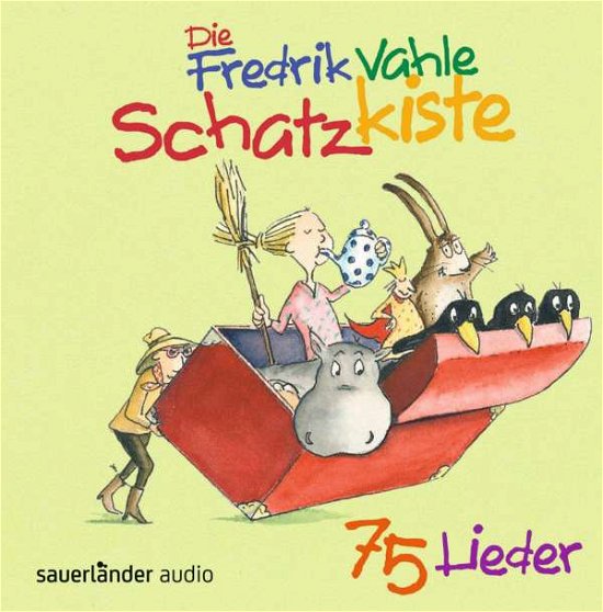 Cover for Vahle · Fredrik Vahles Schatzkiste,3CD-A (Book)