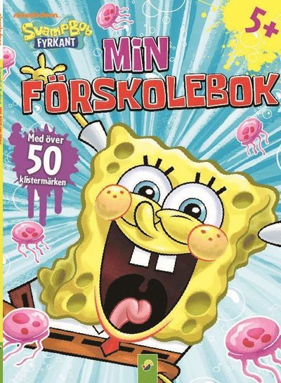 Cover for Svampbob min förskolebok 2 : med klistermärken (Paperback Book) (2017)