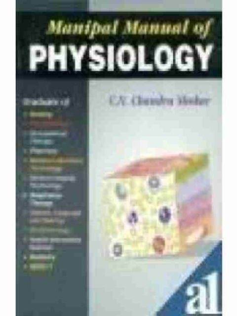 Cover for Chandra Shekar · Manipal Manual of Physiology (Paperback Book) (2015)