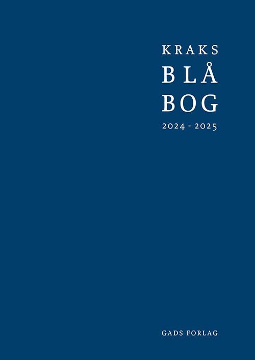 Kraks Blå Bog 2024-2025 (Hardcover Book) [1e uitgave] (2024)