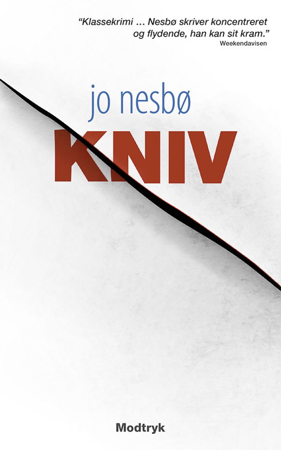 Cover for Jo Nesbø · Harry Hole-serien: Kniv (Paperback Book) [5.º edición] (2020)