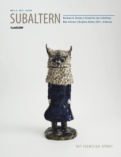 Cover for Martin Bergquist · Subaltern: Subaltern 2-3 (Book) (2012)