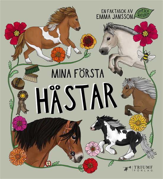 Cover for Emma Jansson · Mina första hästar (Inbunden Bok) (2023)
