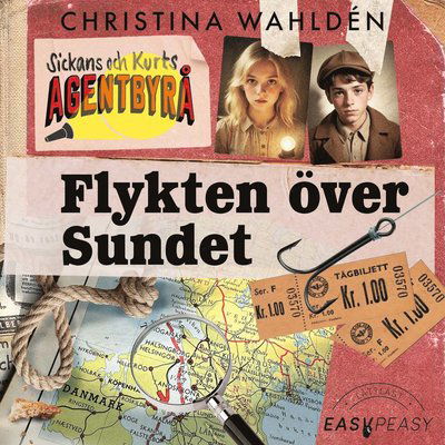 Cover for Christina Wahldén · Flykten över Sundet (Audiobook (MP3)) (2025)