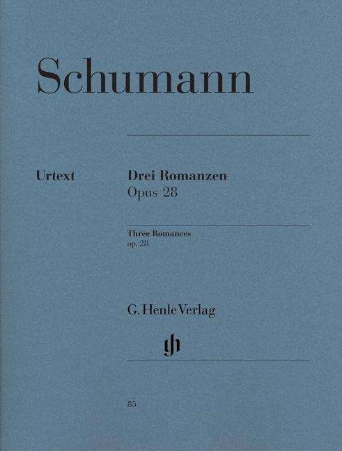 3 Romanzen op.28,Kl.HN85 - R. Schumann - Livros - SCHOTT & CO - 9790201800851 - 6 de abril de 2018