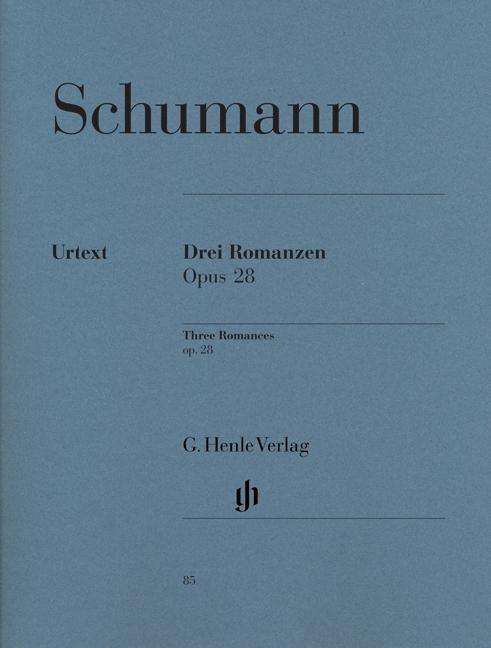 3 Romanzen op.28,Kl.HN85 - R. Schumann - Bøker - SCHOTT & CO - 9790201800851 - 6. april 2018