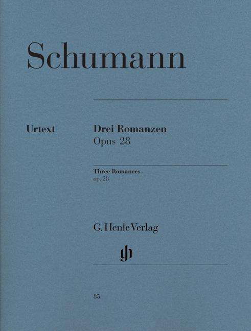 Cover for R. Schumann · 3 Romanzen op.28,Kl.HN85 (Buch) (2018)