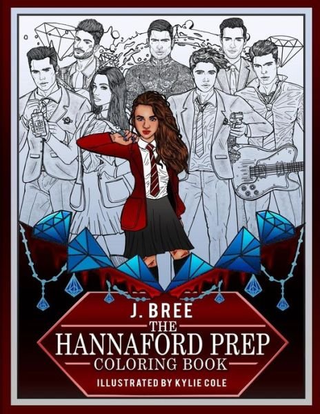 Cover for Kylie Cole · The Hannaford Prep Coloring Book (Pocketbok) (2020)