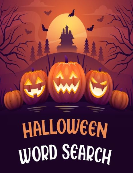 Cover for Saturated Publishing · Halloween Word Search (Paperback Book) (2020)