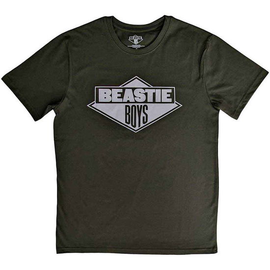 Cover for Beastie Boys - The · The Beastie Boys Unisex T-Shirt: Black &amp; White Logo (Green) (T-shirt)