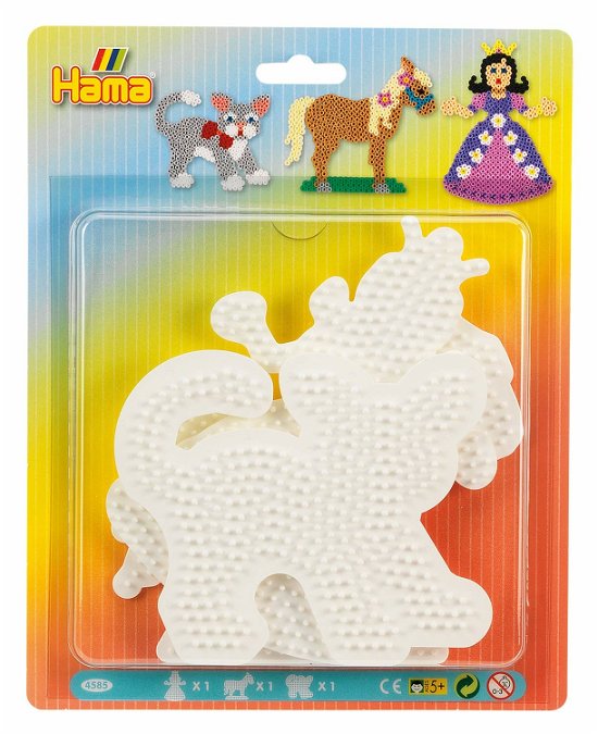 Hama Strijkkralenbordjes - Prinses Paard Kat - Hama - Merchandise - Hama - 0028178045852 - 2020