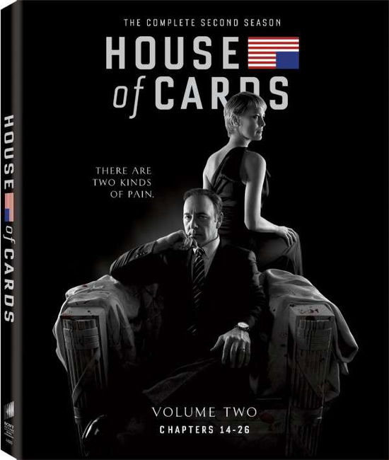 Cover for House of Cards: the Complete Second Season (Blu-ray) (2014)