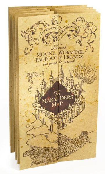 The Marauders Map - Harry Potter - Koopwaar - NOBLE COLLECTION UK LTD - 0812370013852 - 25 oktober 2018