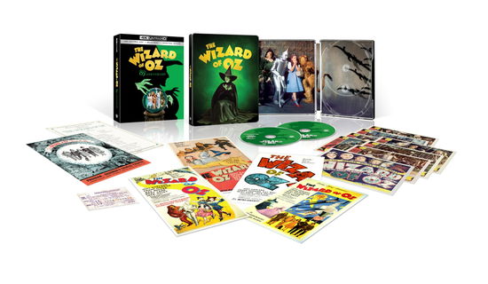 Cover for Wizard of Oz: 85th Anniversary Limited Edition (4K UHD Blu-ray) [Steelbook edition] (2024)