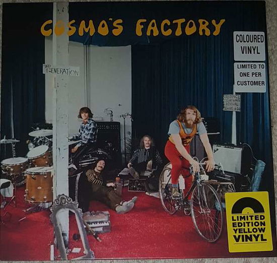 Cover for Creedence Clearwater Revisited · Cosmo's Factory (Transparent Yellow Vinyl) (LP) [Coloured edition] (2018)