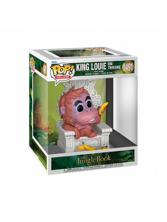 Pop Deluxe the Jungle Book S2 King Louie on Throne - Funko Pop Deluxe - Merchandise - Funko - 0889698807852 - August 27, 2024