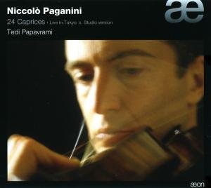 24 Caprices: Live in Tokyo & Studio Version - Paganini / Papavrami - Musiikki - Aeon - 3760058369852 - tiistai 12. tammikuuta 2010